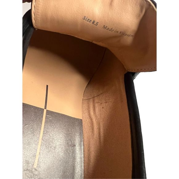 Dolce Vita Black Wedge Heels - Picture 7 of 8